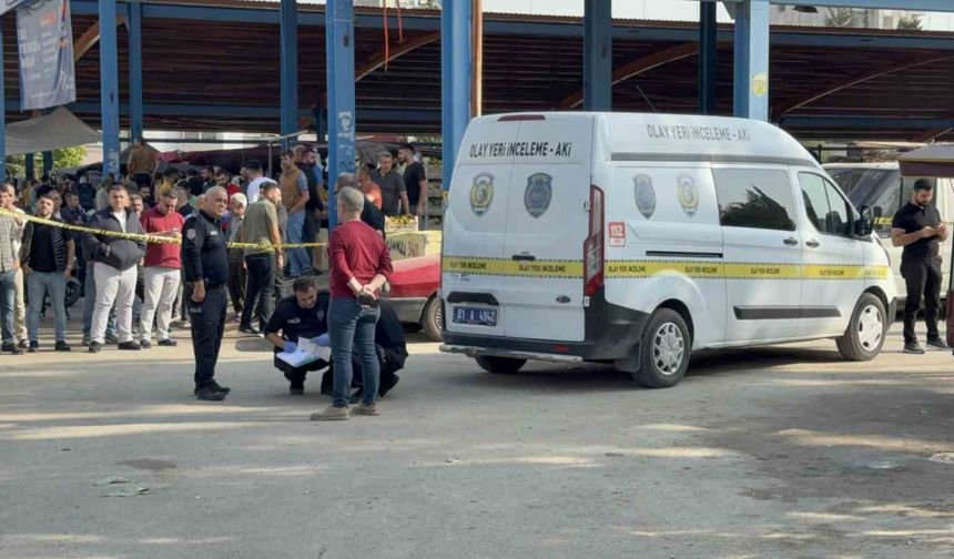 Semt pazarını kana buladılar: 2 ölü, 5 yaralı