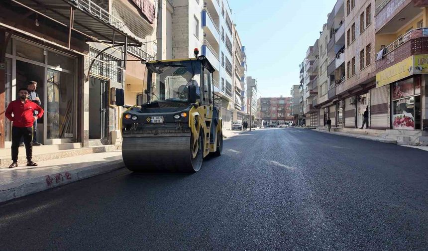 Kış öncesi asfalt serimi mesaisi