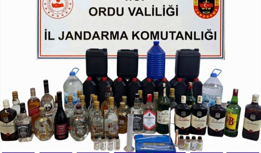 Jandarmadan yılbaşı öncesi sahte alkol denetimi