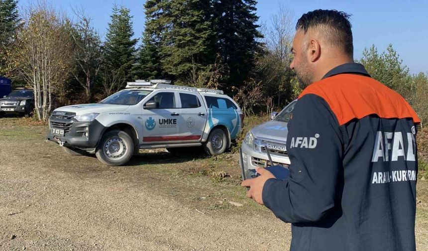 Kayıp anne ve oğlunu arama çalışmaları devam ediyor