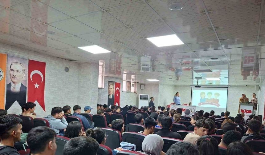 Öğrencilere sağlıklı yaşam kültürü eğitimi verildi