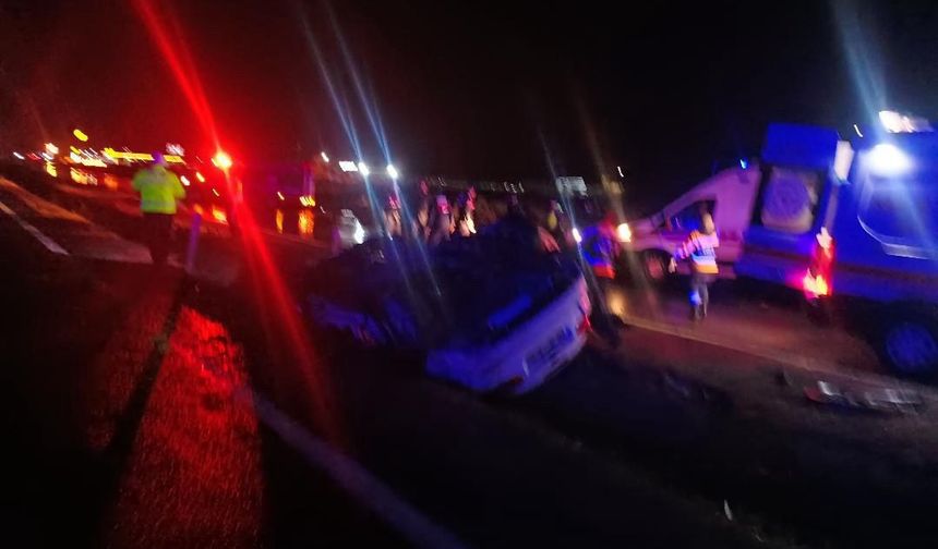 Niğde’de otomobil takla attı: 2 ölü, 1 yaralı