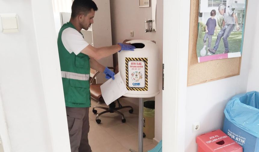520 kilo atık ilaç bertaraf edildi