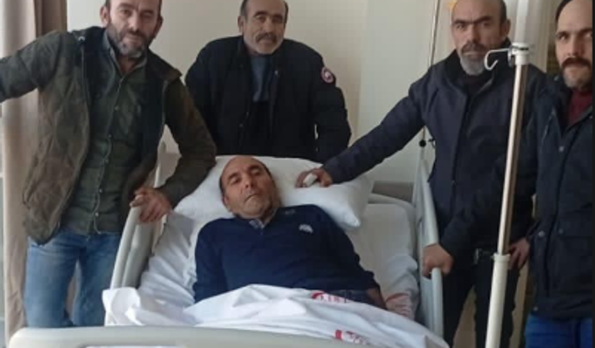 Niğde’de yorgun merminin isabet ettiği kişi tedavi altına alındı