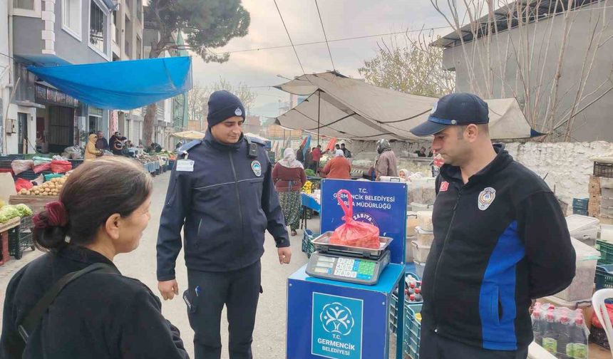 Pazarlarda 'kontrol kantarı' uygulaması devam ediyor