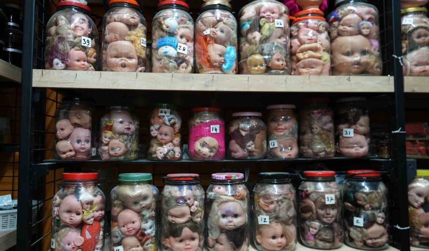 Görenleri ürküten sıra dışa koleksiyon