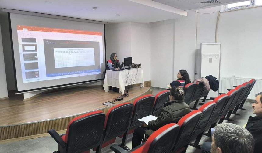 Köşk'te kantin çalışanlarına hijyen eğitimi