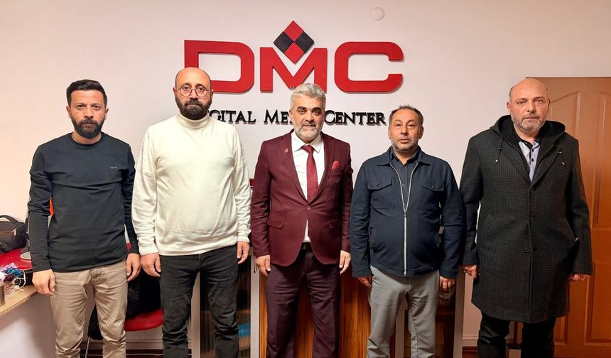 Saadet Partisi’nden DMC Haber’e ziyaret