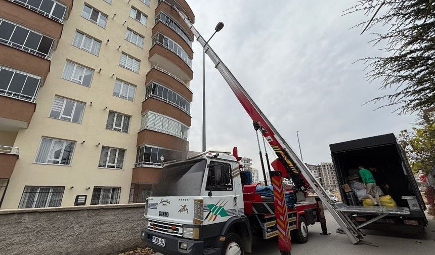 Niğde’de nakliyecilerin kış mesaisi