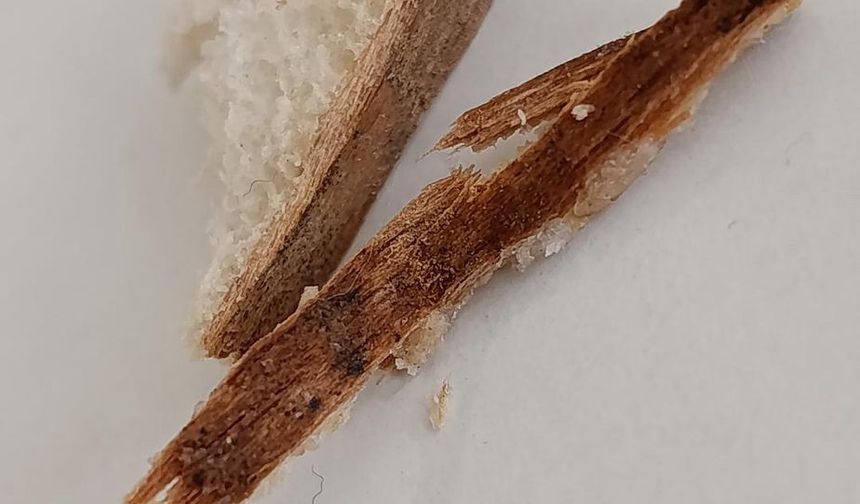 Bor’da satın alınan ekmeğin içinden bakın ne çıktı