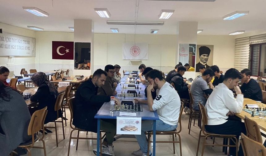 Niğde’de Yurtlararası Satranç Turnuvası tamamlandı