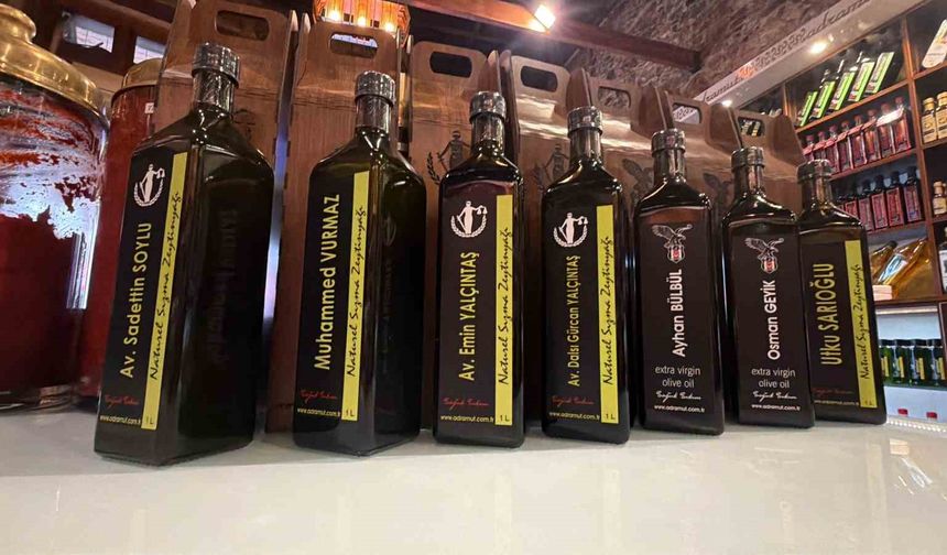 Yılbaşında en doğal hediye: Kişiye özel zeytinyağı