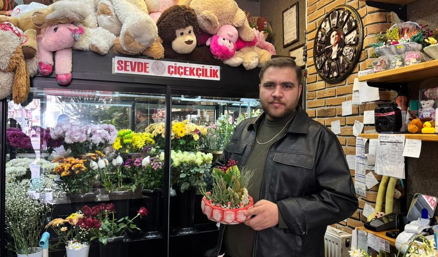 Niğde’de sukulent ve kaktüsler ofislerin gözdesi