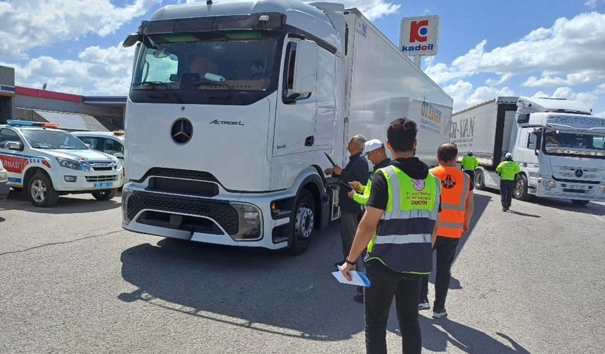 Bir yılda 285 bin araç kontrol edildi