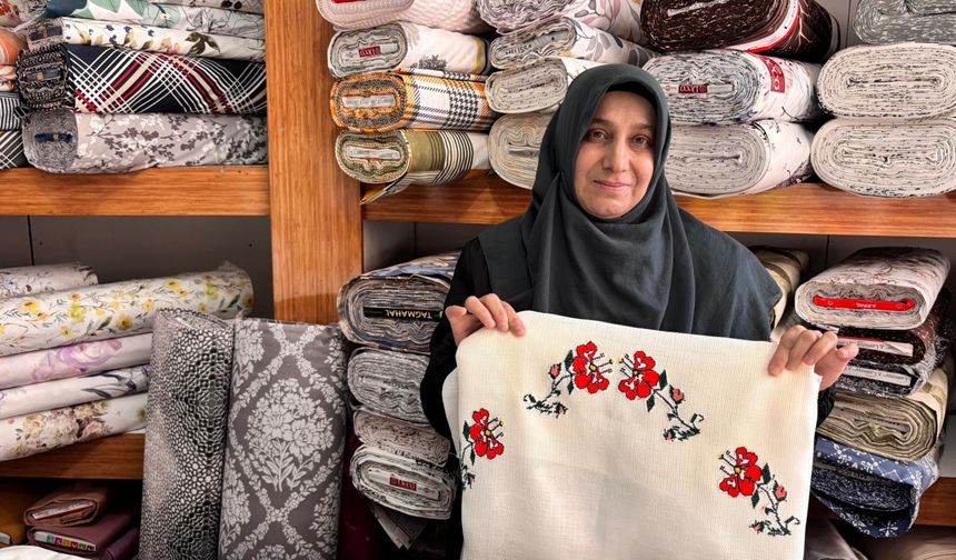 Niğde’de el emeği nakışlar yeniden hayat buluyor