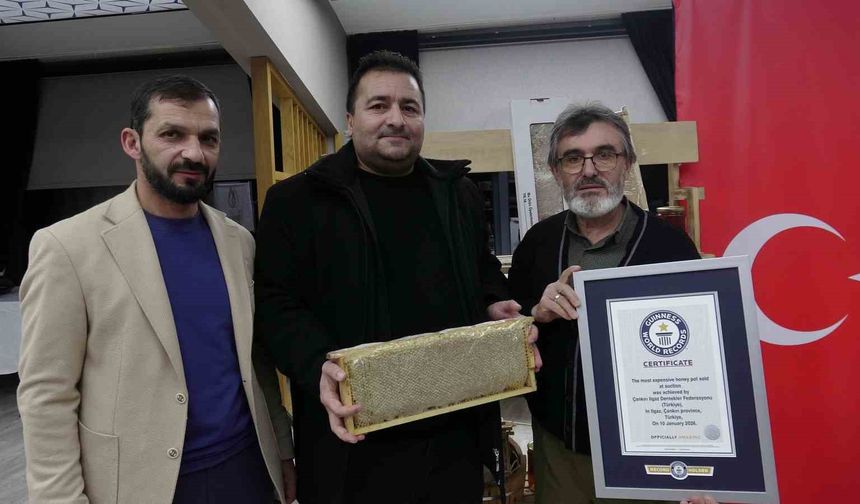 Dünyanın en pahalı balı olarak Guinness Rekorlar Kitabı'nda