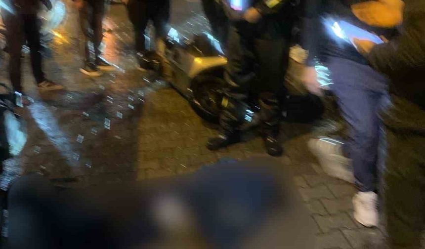 Belediye kamyonu ile motosiklet çarpıştı: 1 yaralı