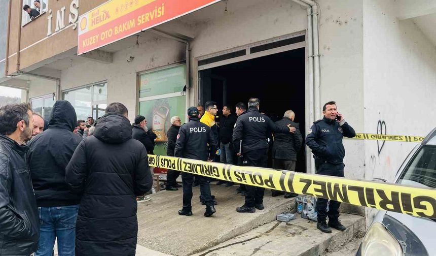 Oto bakım servisinde 2 genç ölü bulundu