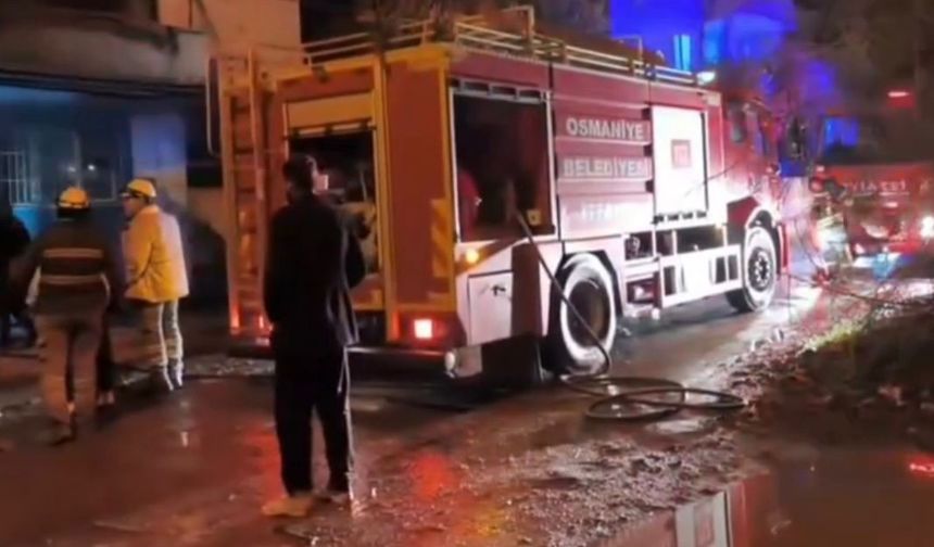 Müstakil evde çıkan yangın söndürüldü