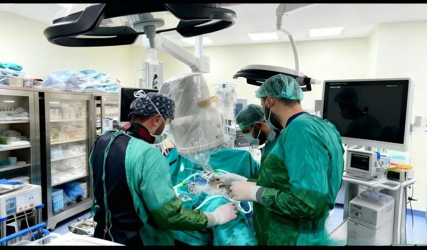 Niğde’de böbrek taşı cerrahisinde ilk