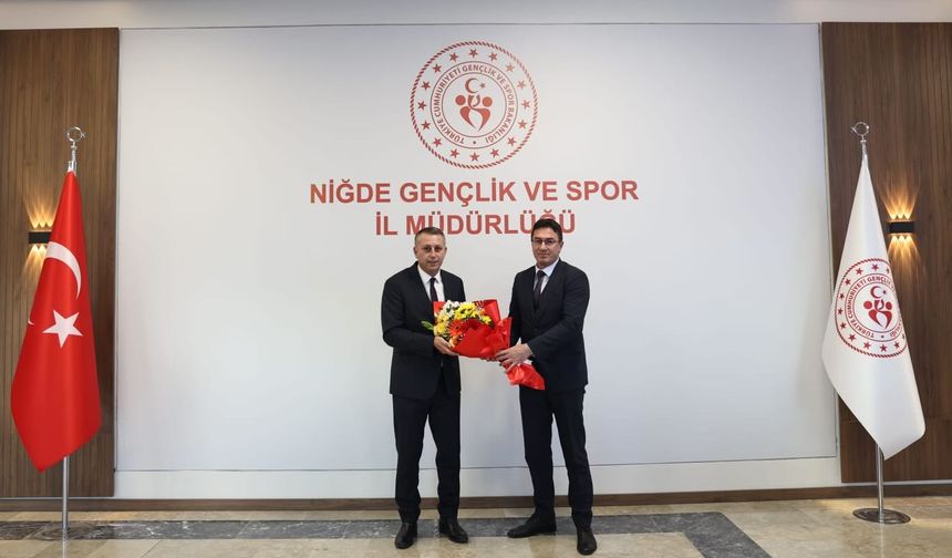Niğde Gençlik ve Spor İl Müdürlüğü’nde görev değişimi