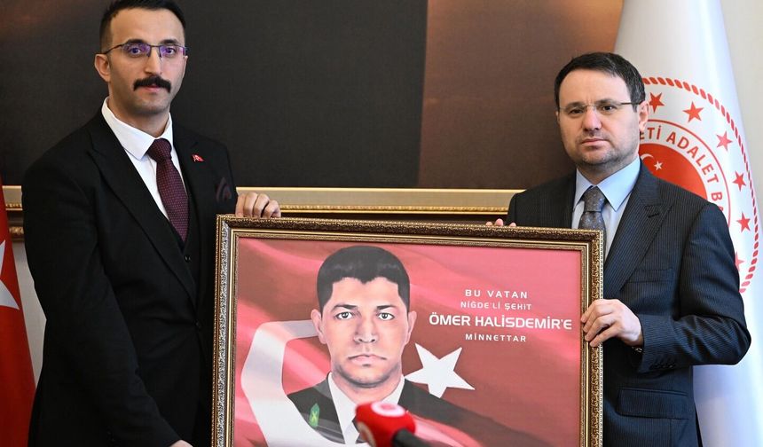 NİĞDEF’ten Bakan Gürlek’e Ömer Halisdemir tablosu