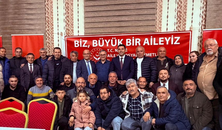 Niğde Öğretmen Evinde Ramazan İftarı düzenlendi