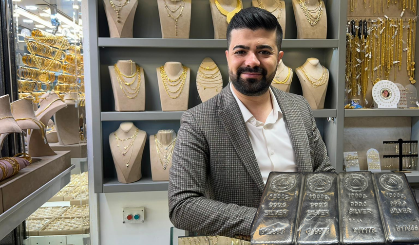 Niğde’de gümüş fiyatları geriledi