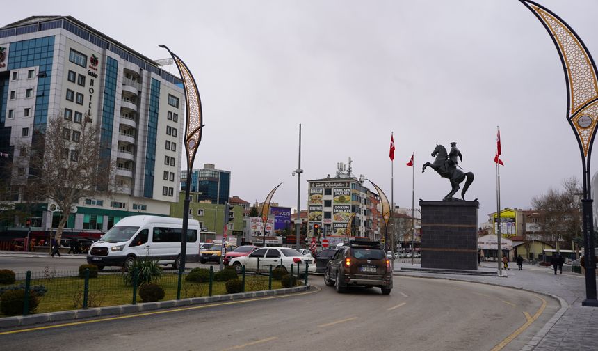 Niğde’de miting öncesi trafik düzenlemesi
