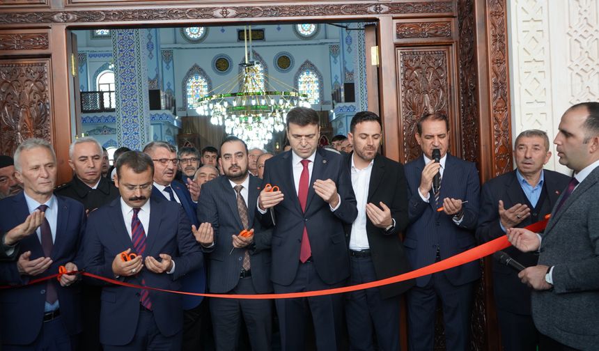 Hacı Arif Tuncer Camii ibadete açıldı