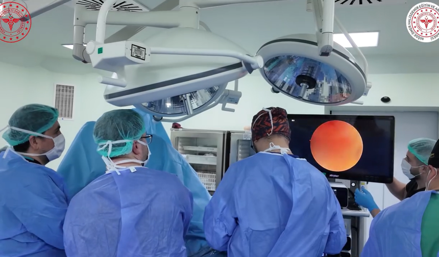 Niğde’de ortopedi ameliyatlarında yeni dönem