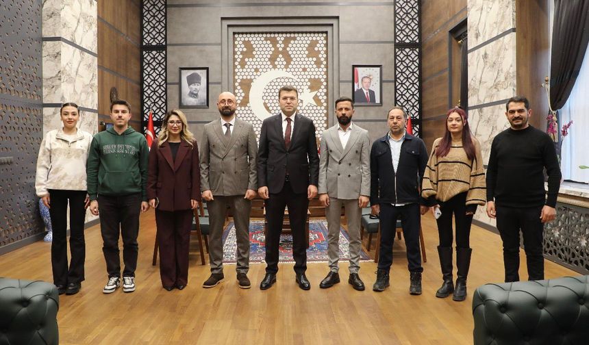 DMC Haber ekibinden Niğde Valisi Akmeşe’ye ziyaret