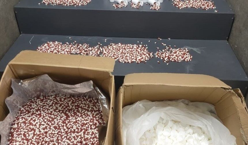 104 bin adet uy*şturucu hap ele geçirildi