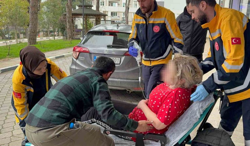Mahkemede erken doğum alarmı: Hamile şüpheli hastaneye kaldırıldı