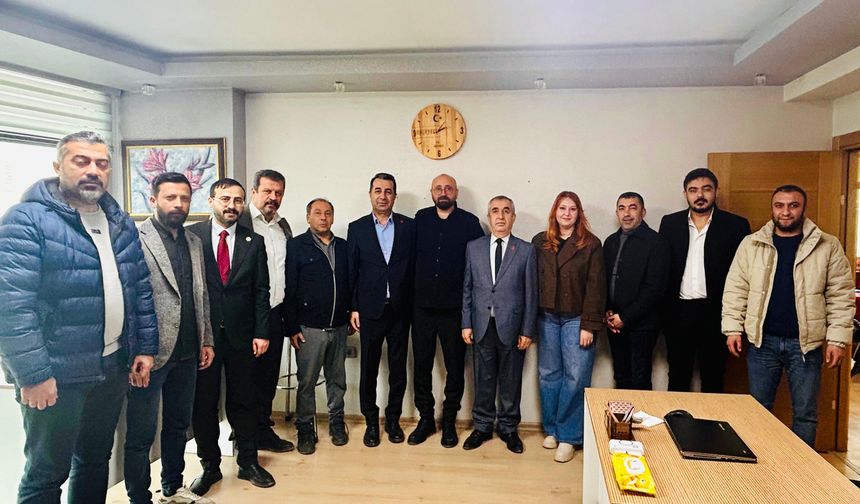 CHP’den DMC Haber’e ziyaret