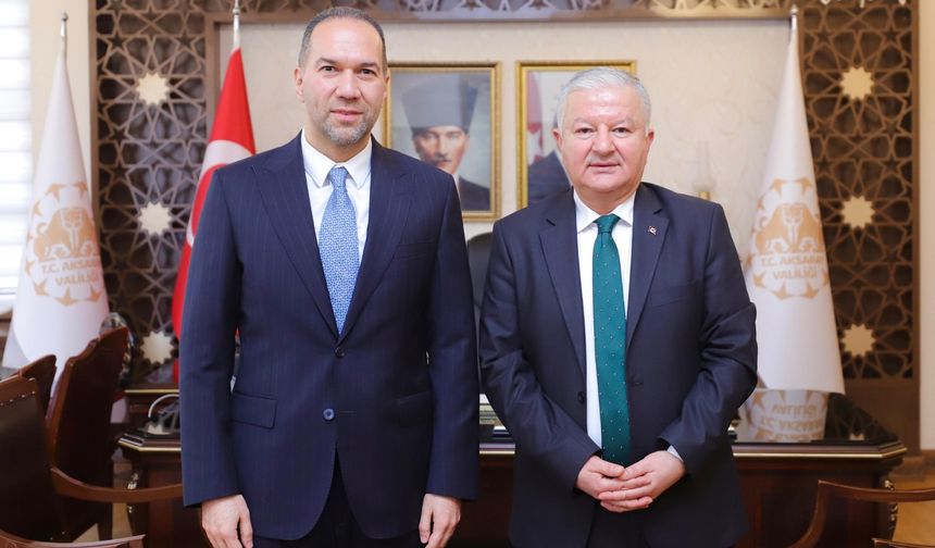 Başkan Özdemir Aksaray'da temaslarda bulundu