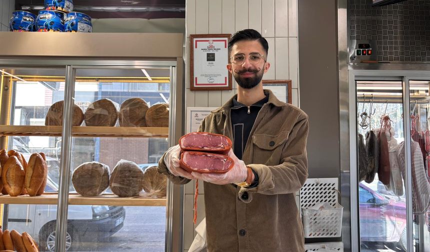 Niğde’de pastırma fiyatları raflarda 2 bin 500 lira