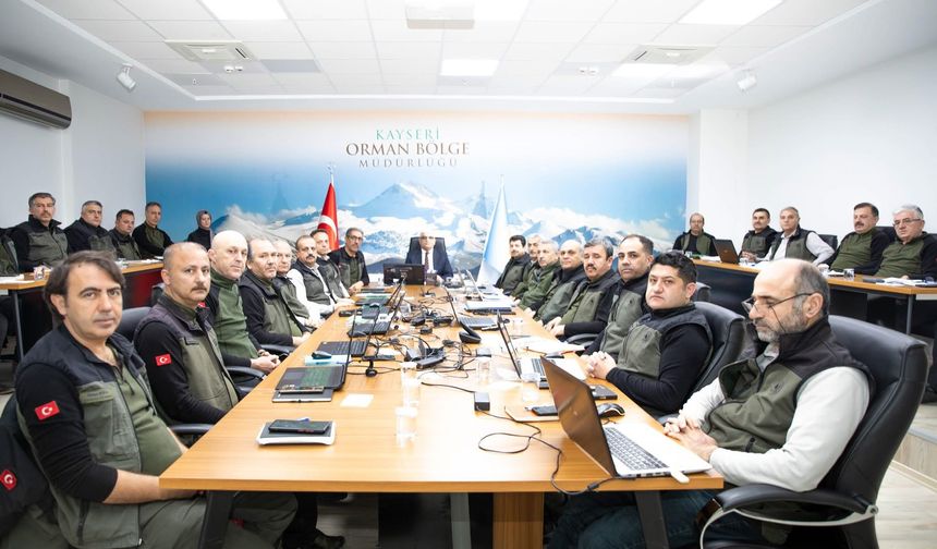 Niğde’de ormancılık faaliyetleri değerlendirme toplantısında ele alındı