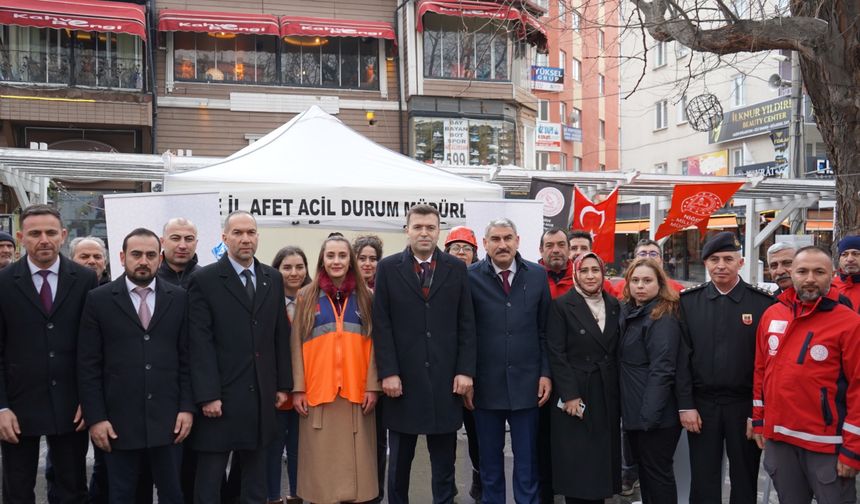Niğde’de 6 Şubat depremi anma programı düzenlendi