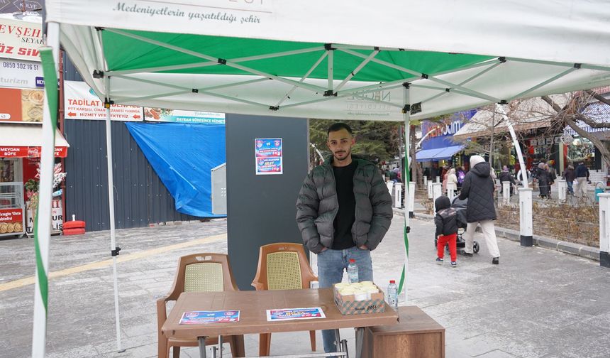 Niğde’de taraftara kolaylık: Bilet standı kuruldu