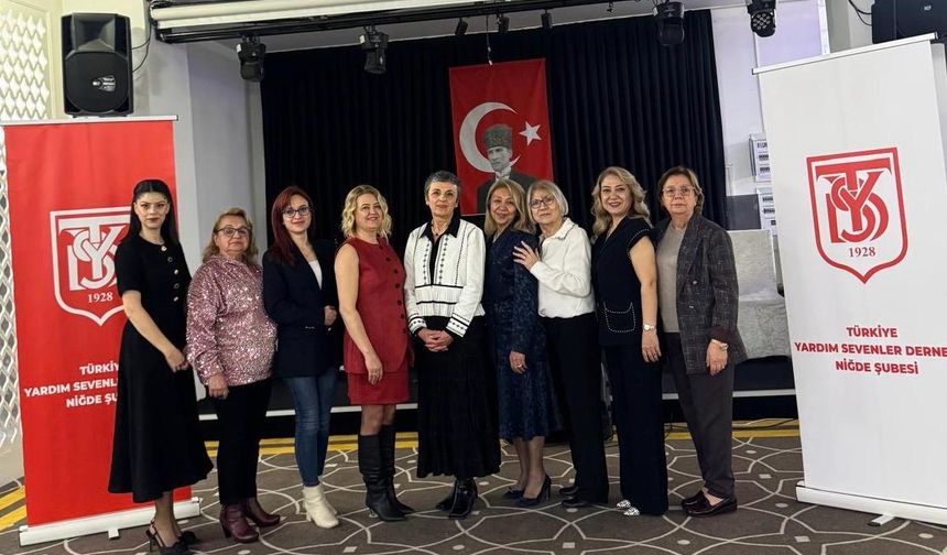 Türkiye Yardım Sevenler Derneği Niğde Şubesi 98. kuruluş yılını kutladı