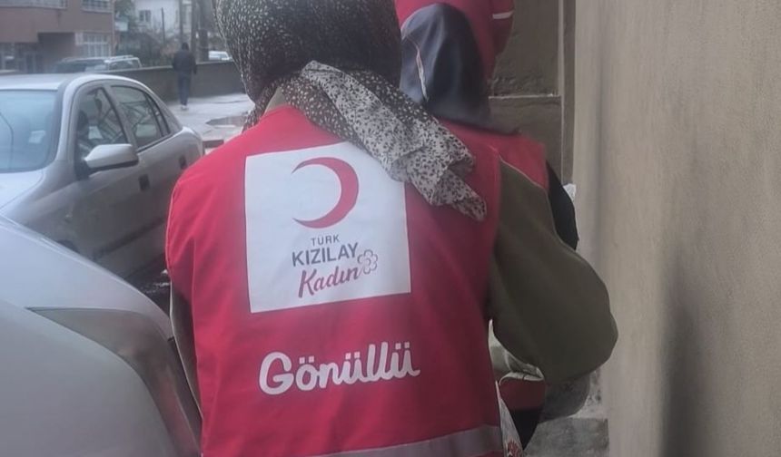 Niğde Kızılay’dan Ramazan’da hane ziyaretleri