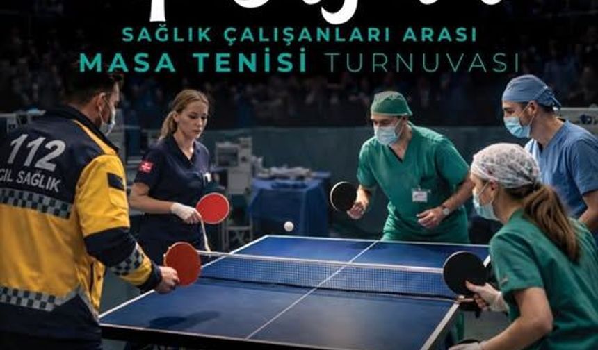 Niğde’de sağlık salışanlarına özel masa tenisi turnuvası yapılacak