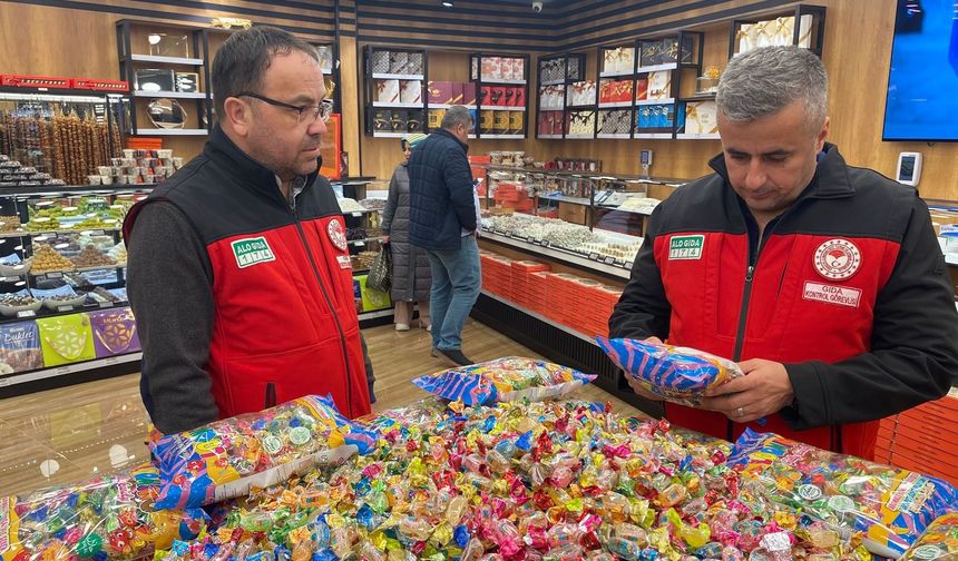 Niğde’de bayram öncesi tatlı ve çikolata denetimleri artırıldı
