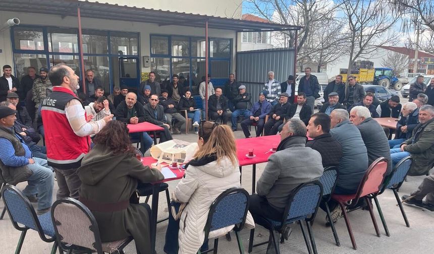 Bor’da B reçete uygulama eğitimleri tamamlandı