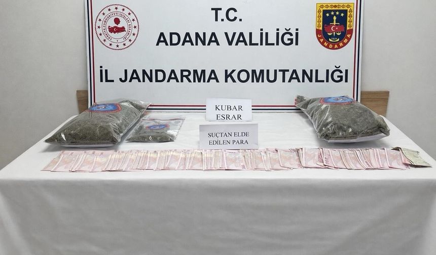 2 kilo esrar ele geçirildi, 1 kişi tutuklandı