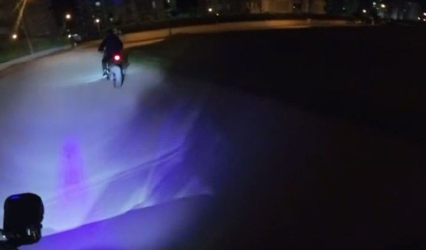 Dur ihtarına uymayan motosiklet sürücüsüne 497 bin TL ceza