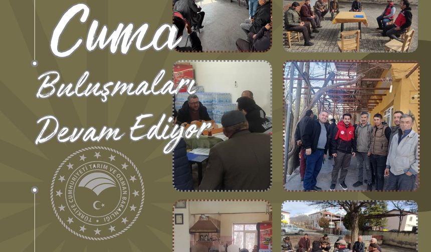 Niğde'de cuma buluşmaları devam ediyor