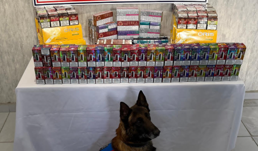 Niğde'de kaçak tütün ürünleri ele geçirildi