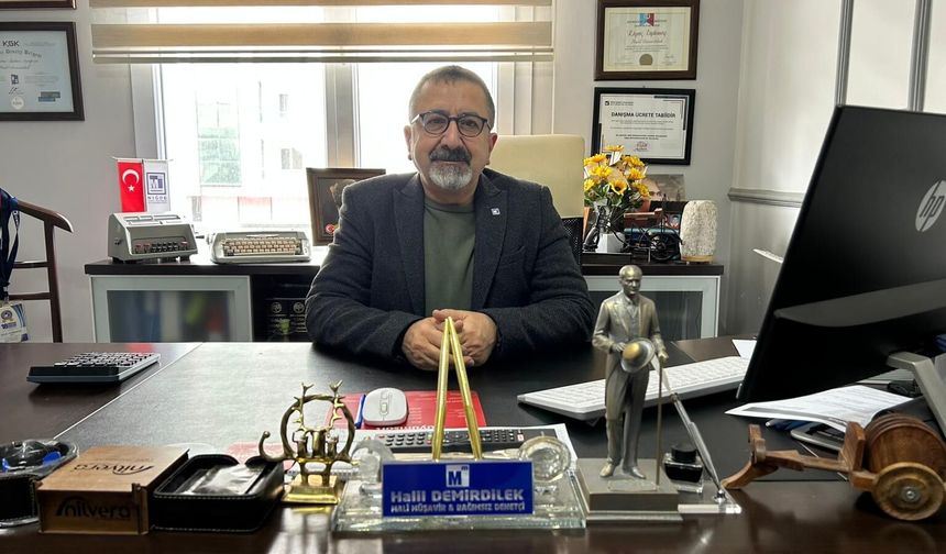 Başkan Demirdilek: “Mali müşavirler, ekonominin görünmeyen kahramanlarıdır”